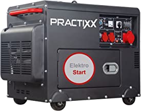 Practixx 5000W 50Hz Diesel stromgenerator-kaufen.com Stromgenerator Notstrom