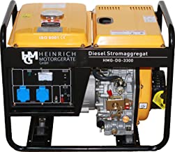 Heinrich Motorgeräte 3300W 50Hz Diesel stromgenerator-kaufen.com Stromgenerator Notstrom